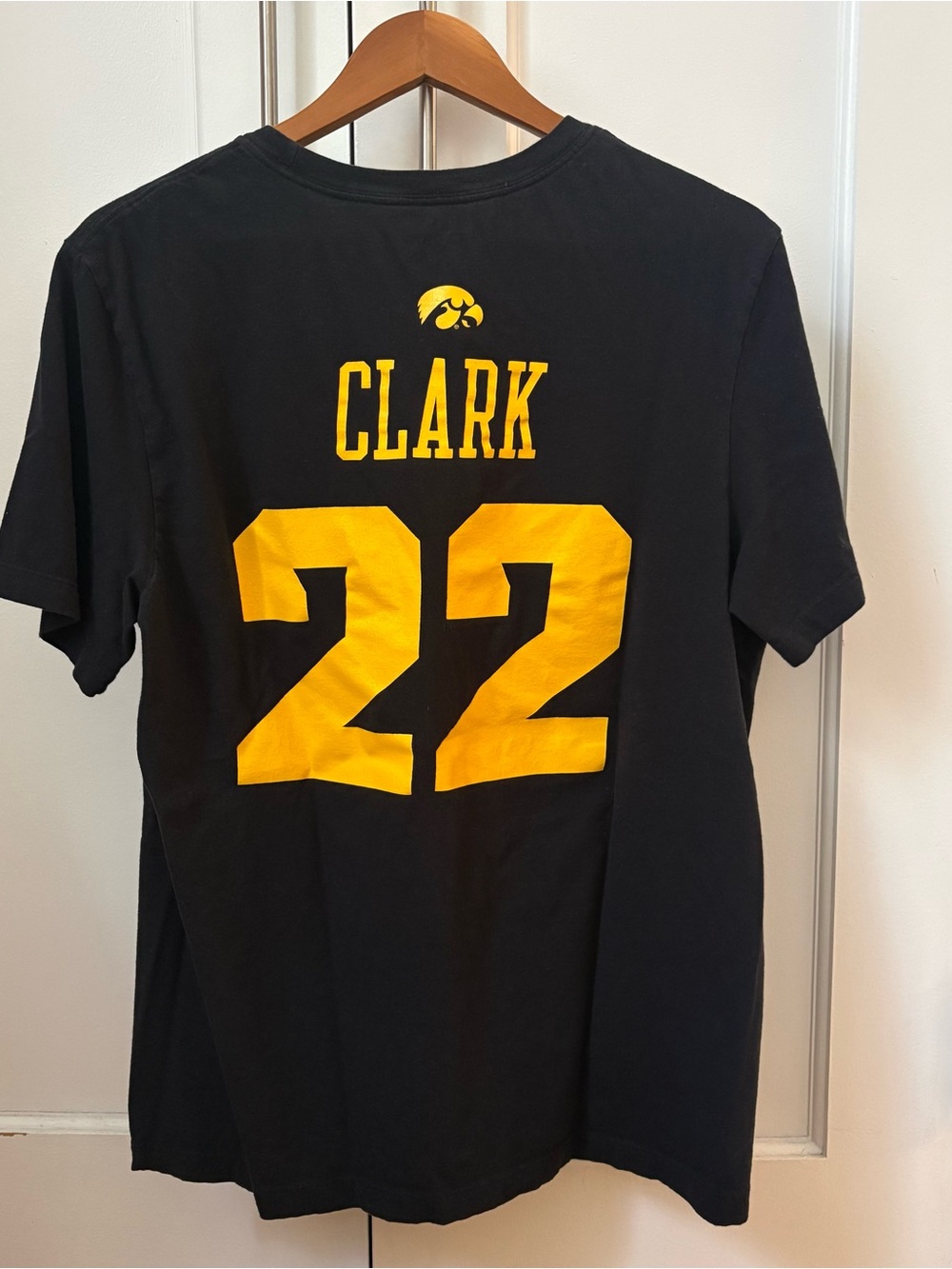 Nike Black & Gold 'Clark 22' Short Sleeve Team Tee